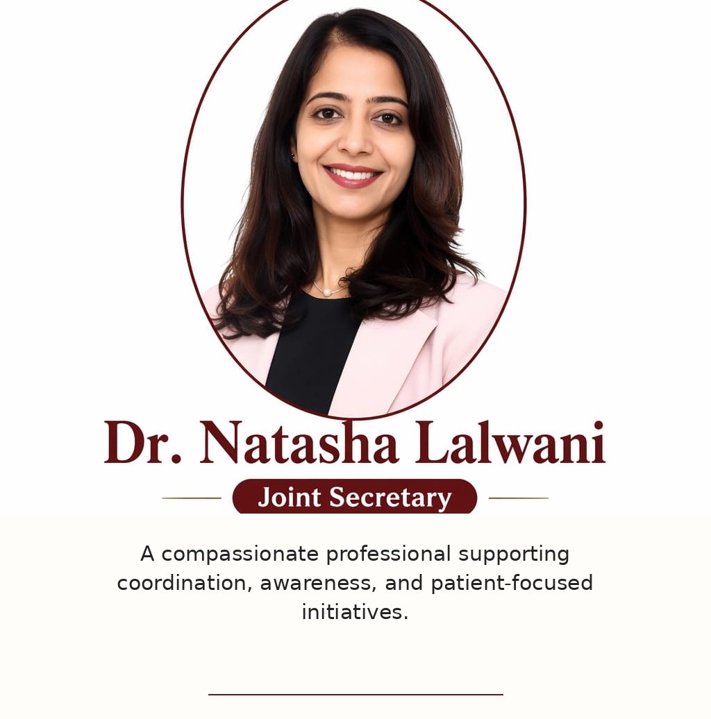 Dr. Natasha Lalwani - Joint Secretary