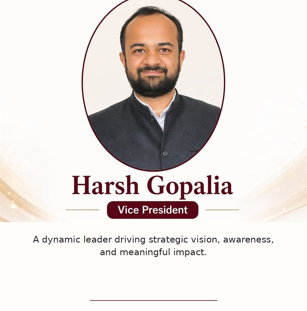 Dr. Harsh Gopalia - Vice President